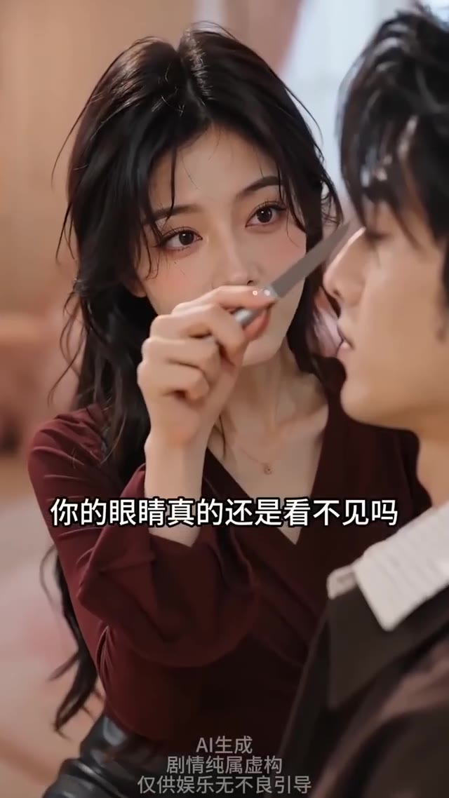 眼底藏薔雪，七年一朝見晴